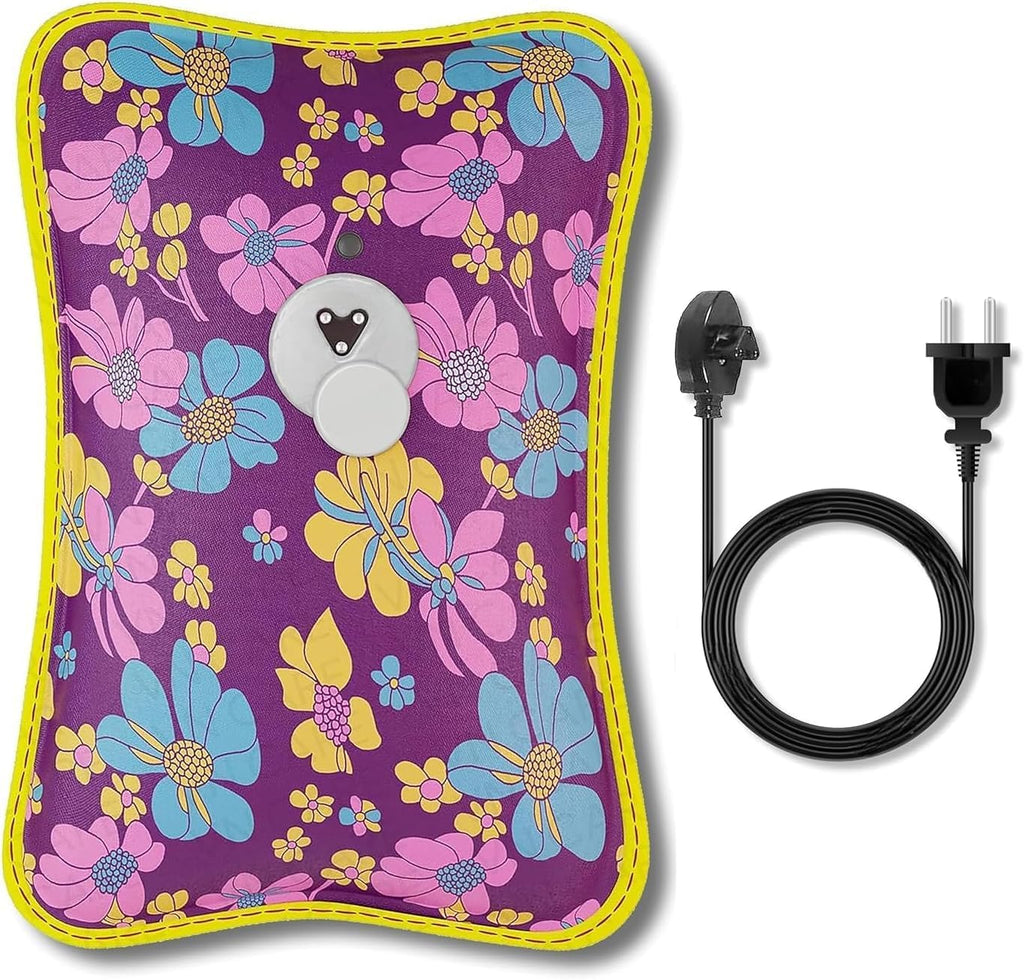 Electric Hot Water Bag for Pain Relief & Cozy Warm Comfort