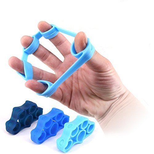 Finger Stretcher & Hand Grip Strengthener – 3-Piece Exercise Set