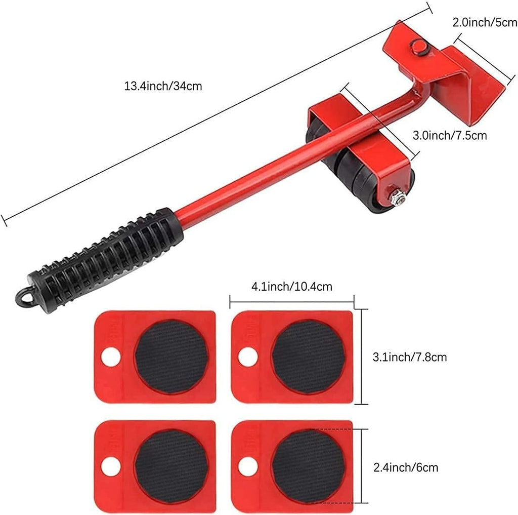 Heavy Duty Furniture Lifter & Roller Set | Move Sofa & Fridge