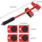 Heavy Duty Furniture Lifter & Roller Set | Move Sofa & Fridge