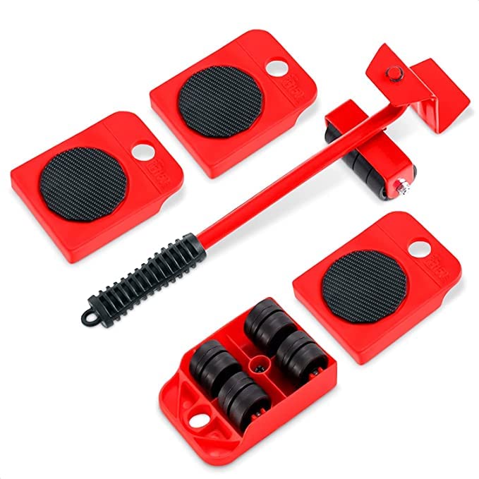 Heavy Duty Furniture Lifter & Roller Set | Move Sofa & Fridge