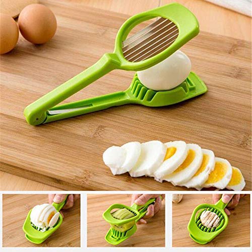 Handheld Fruit & Egg Slicer – 7-Blade Kitchen Cutting Tool