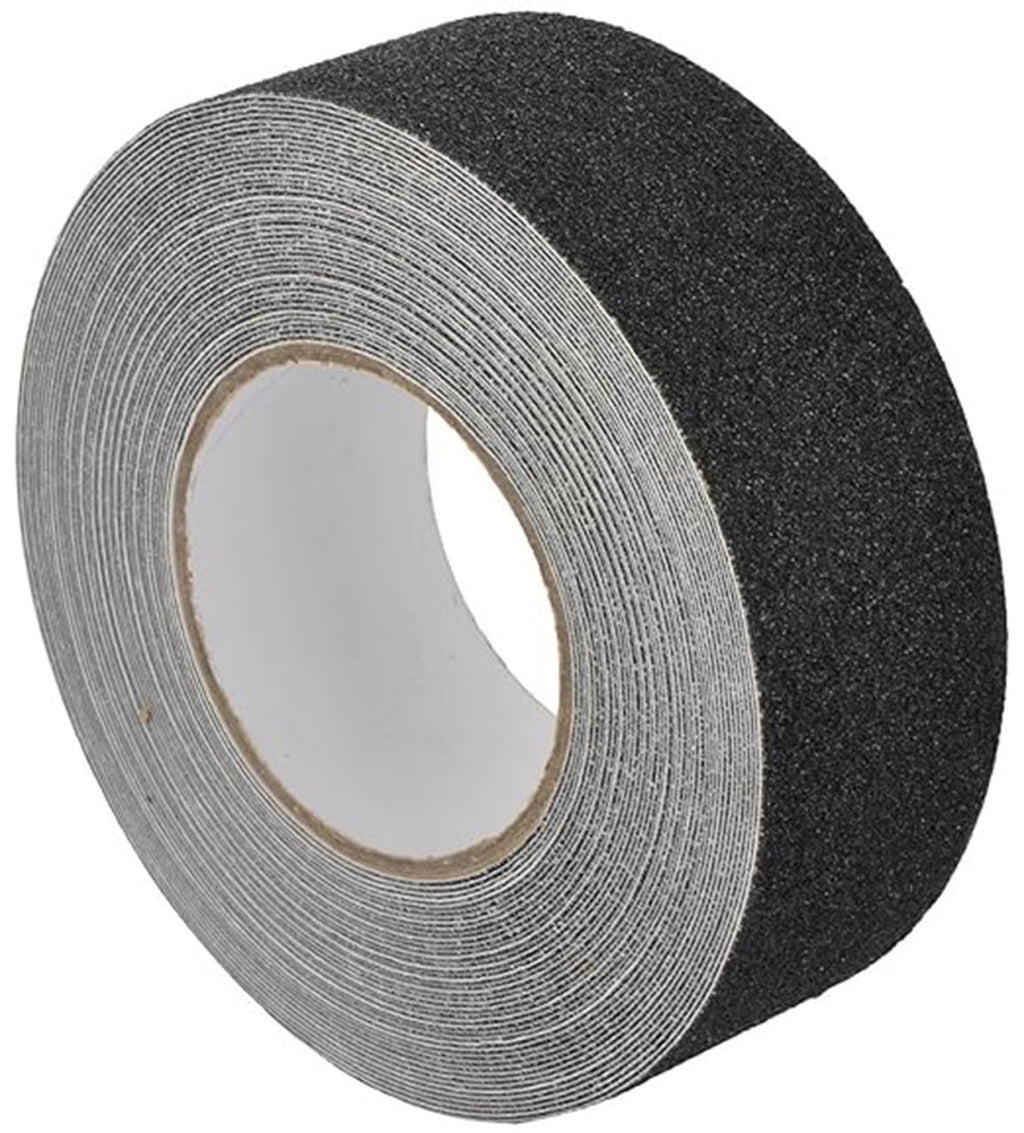 Black Heavy Duty Anti-Slip Traction Tape | 5cm x 5m Roll