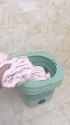 Folding Mini Washing Machine | Dryer for Undergarments & Socks