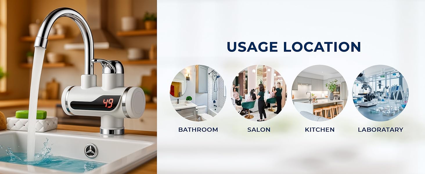 Instant Electric Water Heater Auto Cut-Off Control