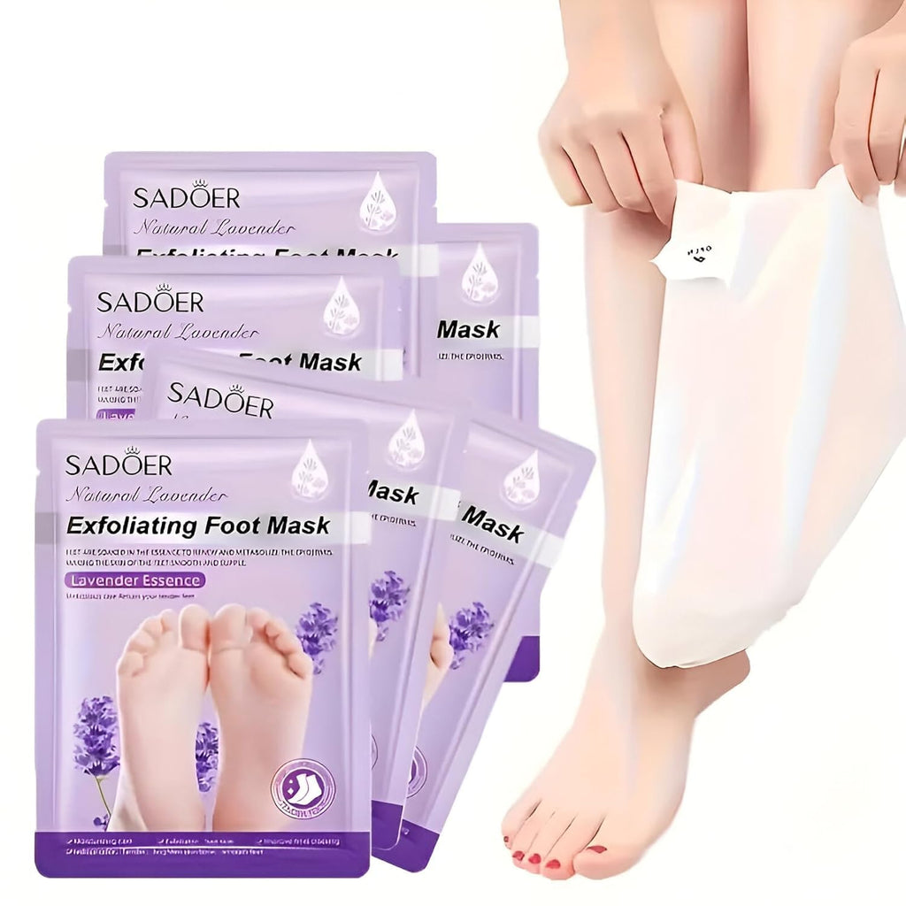 Lavender Foot Peeling Mask – Smooth Heels & Dead Skin Care