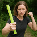 PU Rubber Training Rod – Flexible Fitness Practice Stick
