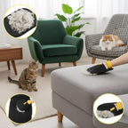 Pet Hair Removal Gloves – Electrostatic Fur Remover for Pets