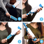 Pet Hair Remover Brush – Self-Cleaning Lint Tool for Dogs & Cats