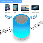 LED Touch Lamp Bluetooth Speaker | Multi-Functional Wireless