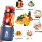Portable USB Rechargeable Mini Blender 6 Blades