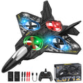 2.4GHz RC Fighter Plane with LED Lights Remote Control