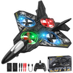 2.4GHz RC Fighter Plane with LED Lights Remote Control