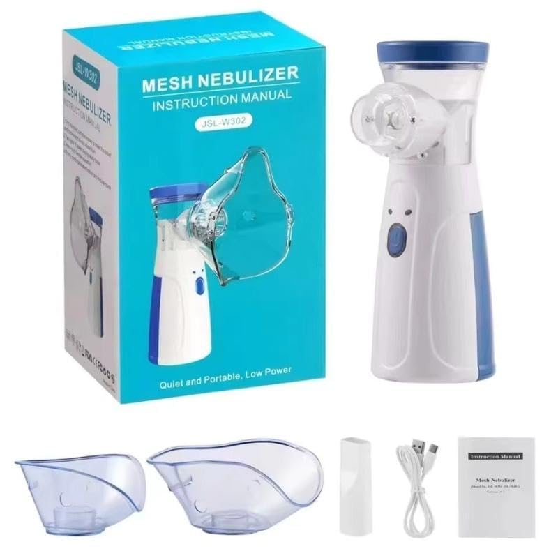 Rechargeable Portable Nebulizer | Silent Home Inhalation Device