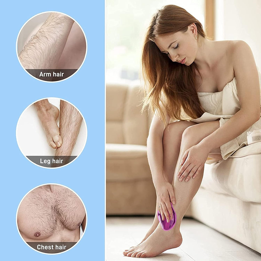 Reusable Crystal Hair Remover Painless Nano Hair Epilator Tool