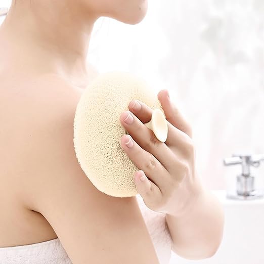 Exfoliating Shower Loofah Sponge | Soft Body Scrubber Massager