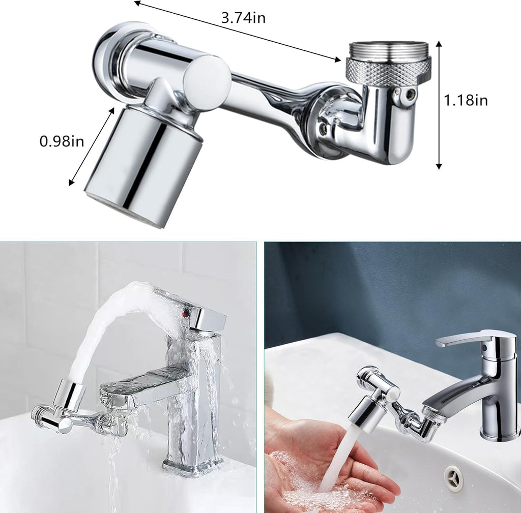 1080° Rotating Faucet Aerator Dual Mode Filter