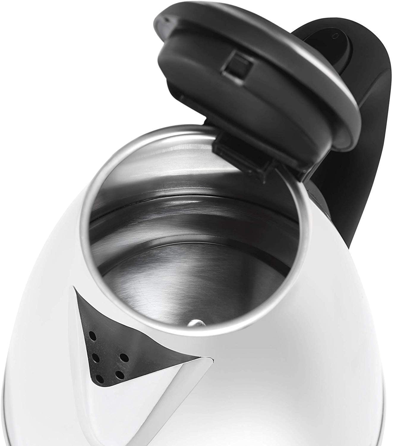 Stainless Steel Electric Kettle – Fast Boil Tea & Coffee 2L