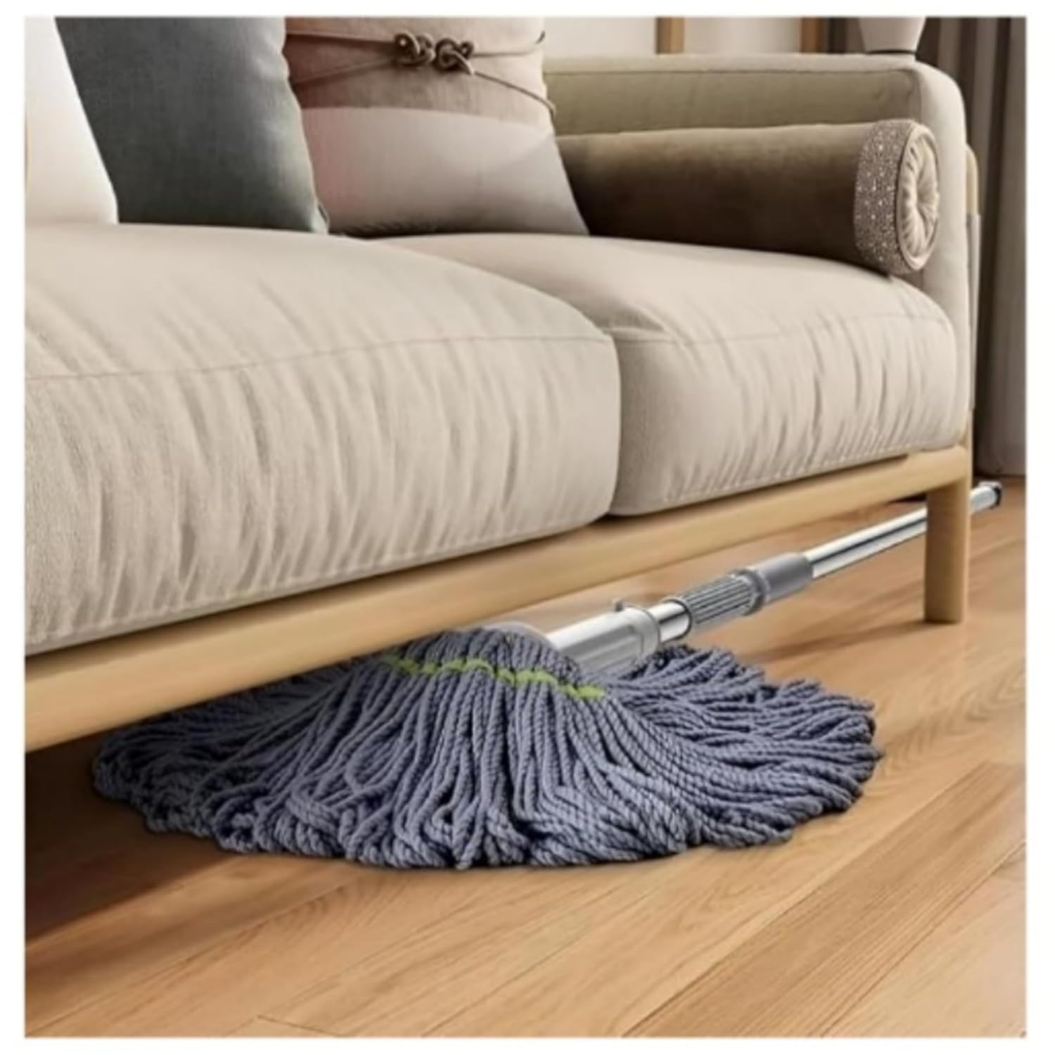 Self-Wringing Twist Mop | 360° Microfiber Floor Cleaner