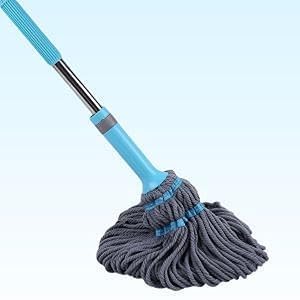 Self-Wringing Twist Mop | 360° Microfiber Floor Cleaner