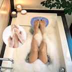 Hands-Free Shower Scrubber Mat | Silicon Foot & Back Cleaner