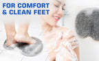 Hands-Free Shower Scrubber Mat | Silicon Foot & Back Cleaner