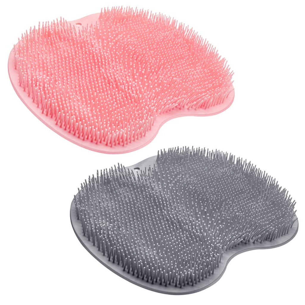 Hands-Free Shower Scrubber Mat | Silicon Foot & Back Cleaner