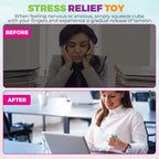 Snowflake Stress Ball | Gel Squishy Fidget Toy for Kids & Adults