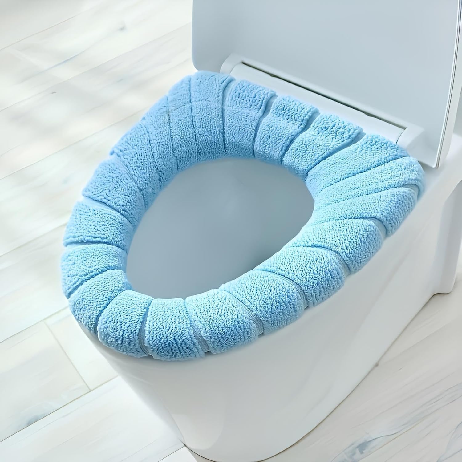 Soft Washable Toilet Seat Cushion | Warm Reusable Bathroom Pad