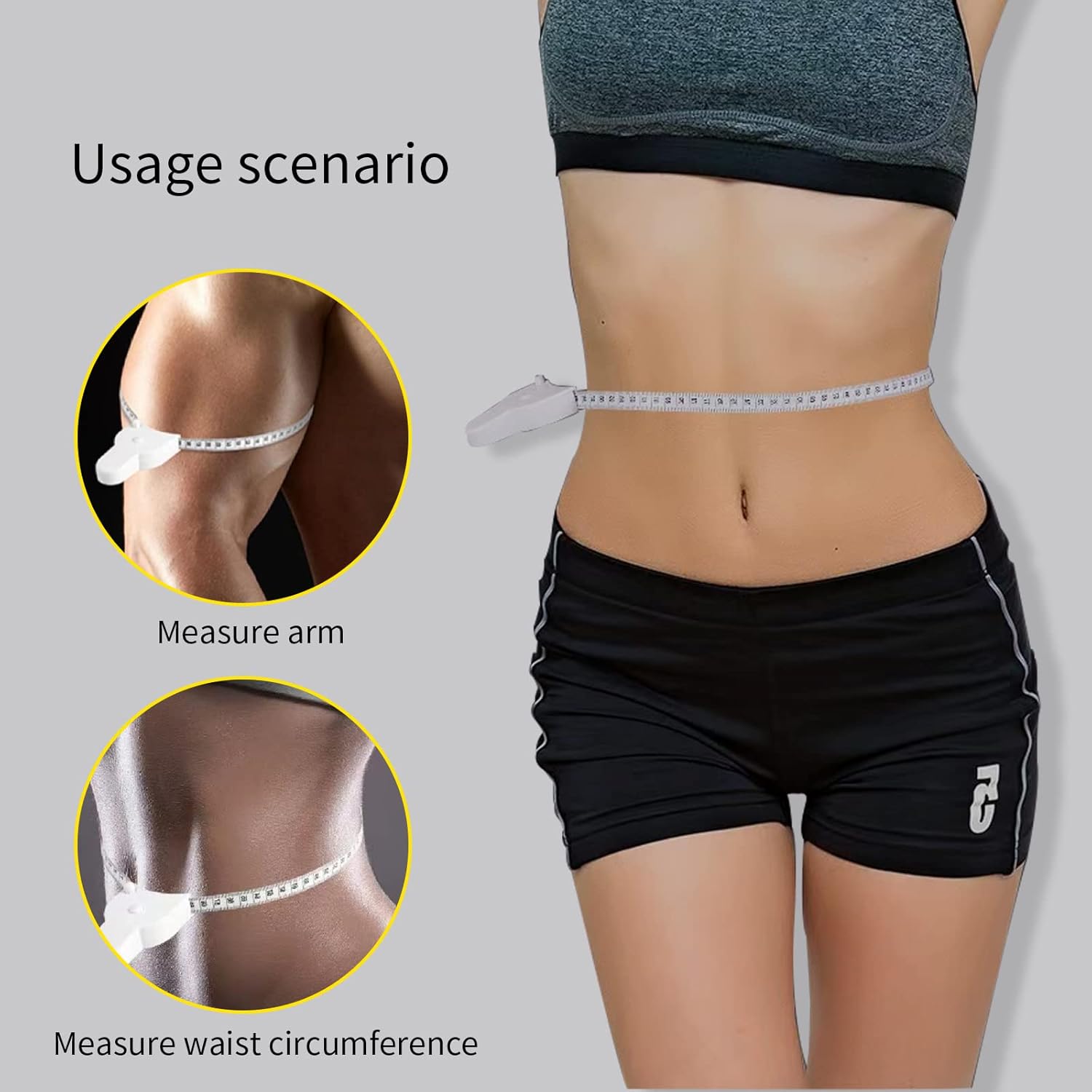 Soft Body Measuring Tape 150cm 60in Retractable Tailoring