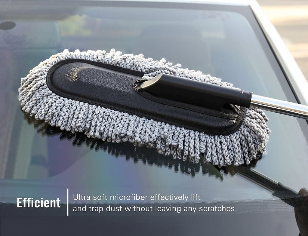Microfiber Flexible Duster with Extendable Handle