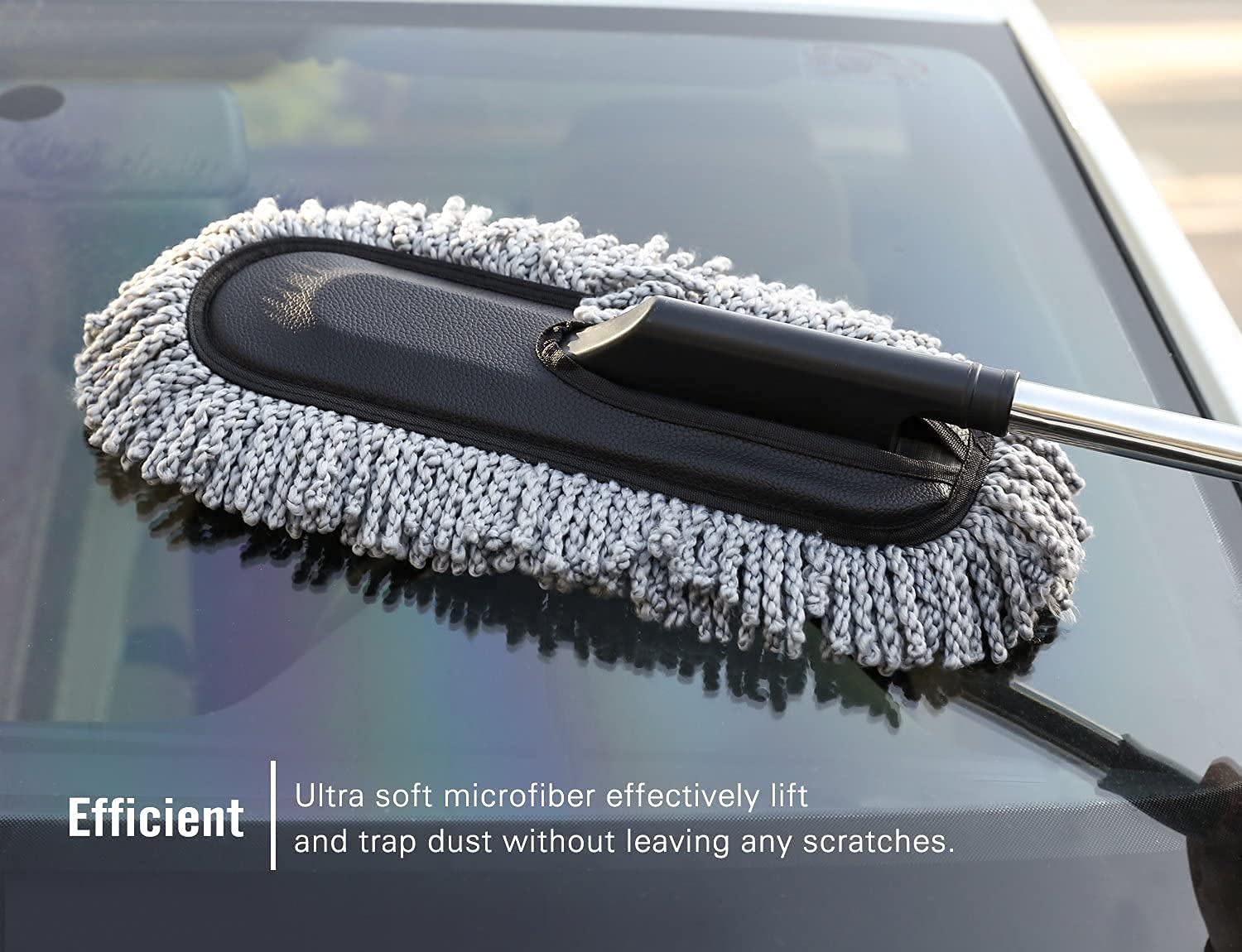 Microfiber Flexible Duster with Extendable Handle