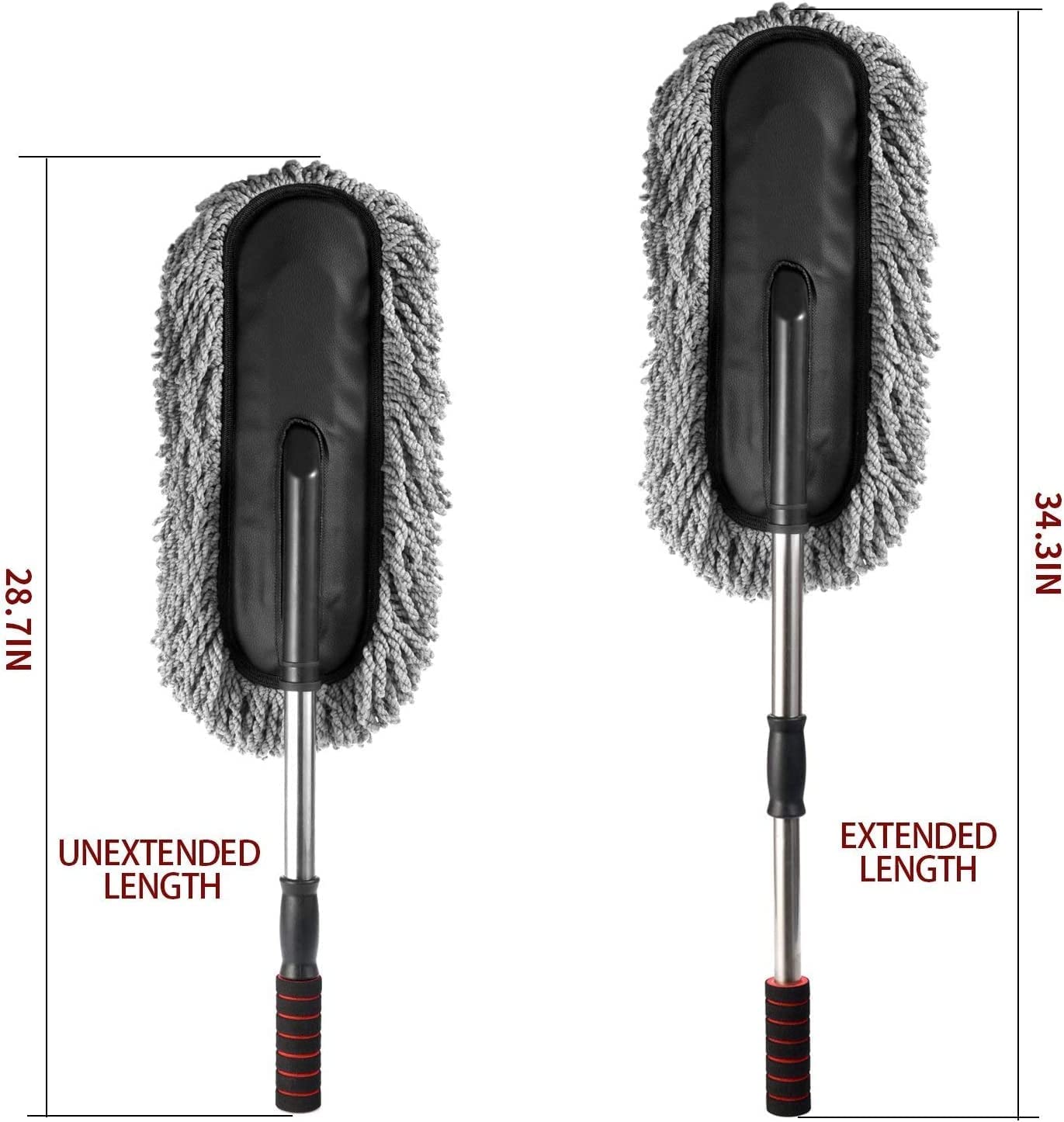 Microfiber Flexible Duster with Extendable Handle