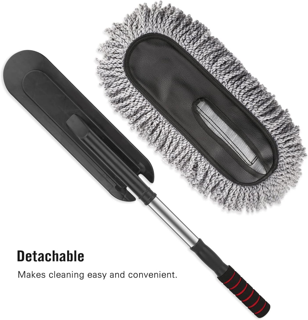 Microfiber Flexible Duster with Extendable Handle