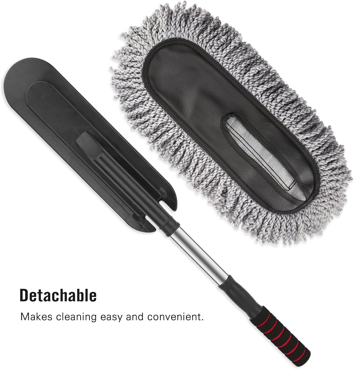 Microfiber Flexible Duster with Extendable Handle