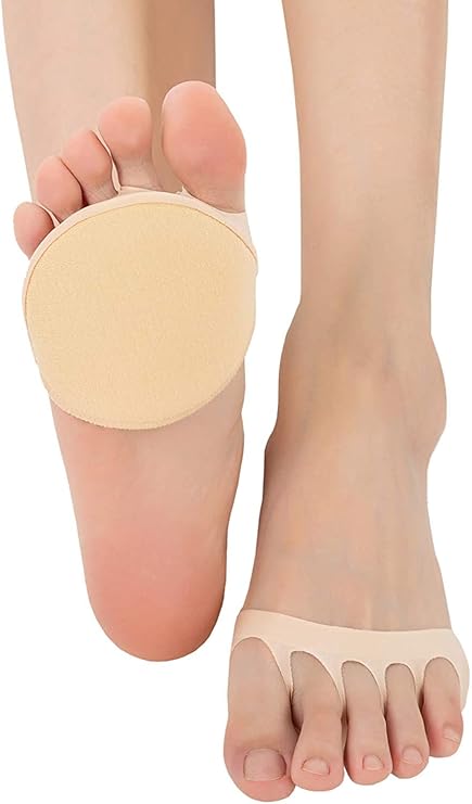 Toe Topper forefeet Pads – Non-Slip Five Finger Covers