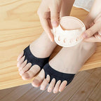 Toe Topper forefeet Pads – Non-Slip Five Finger Covers