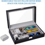Luxury Watch & Sunglasses Jewelry Box | 6 Watches, 3 Glasses