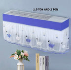 Embroidered Split AC Cover 1-1.5 Ton Dustproof Designer