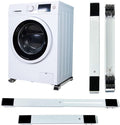 Adjustable Washing Machine Stand – Heavy Duty with Wheels 300Kg