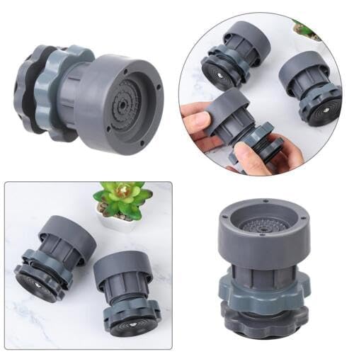 Adjustable Washing Machine Pads – Anti-Walk Rubber Feet Set 4