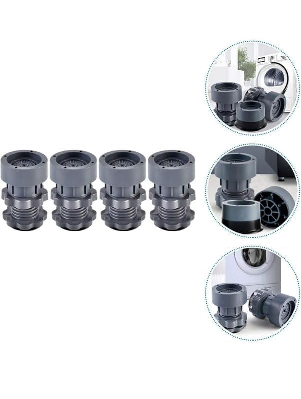 Adjustable Washing Machine Pads – Anti-Walk Rubber Feet Set 4