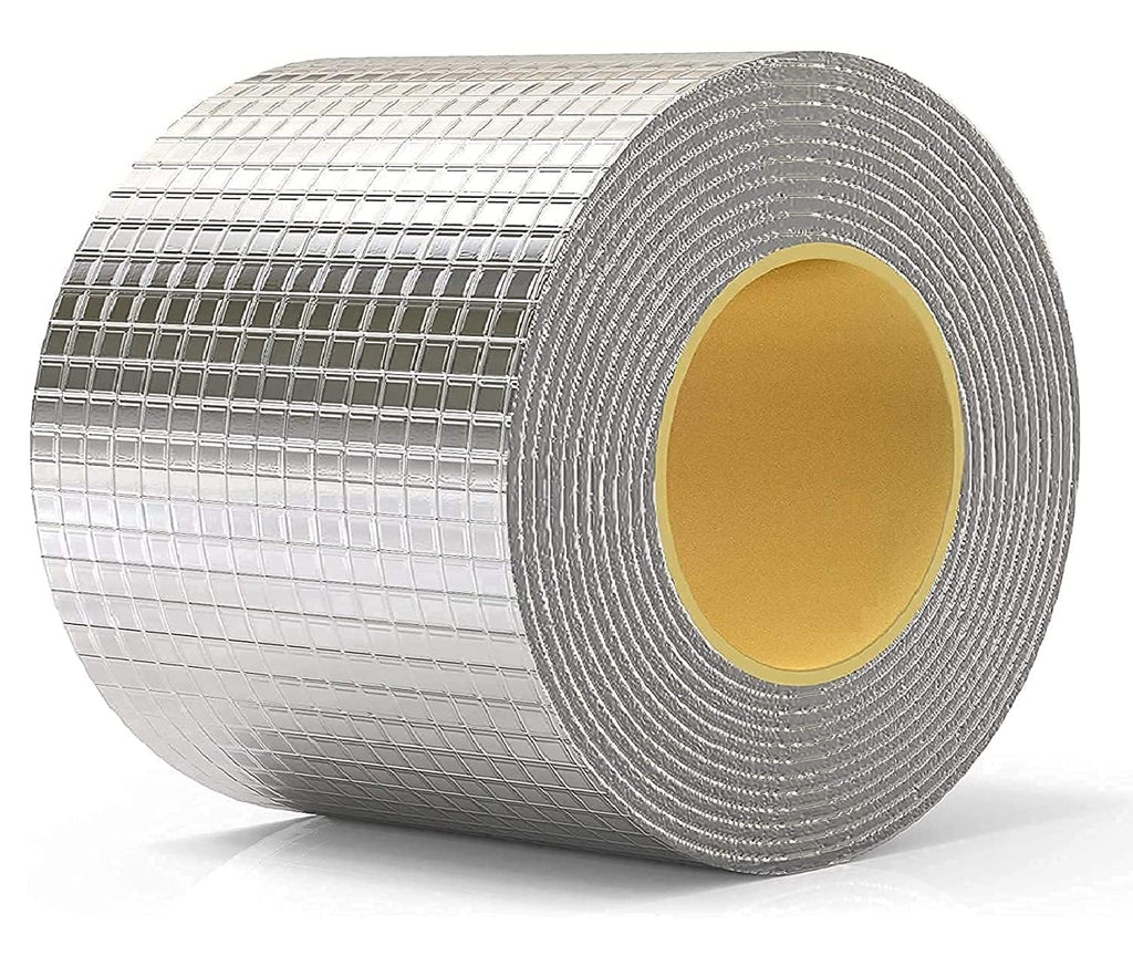 4 Inch Waterproof Silver Butyl Tape 10cmx5m Fix