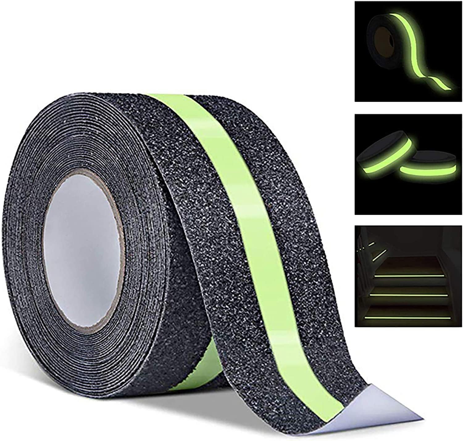 Glow in Dark Anti Slip Stair Tape 2in x16ft Grip