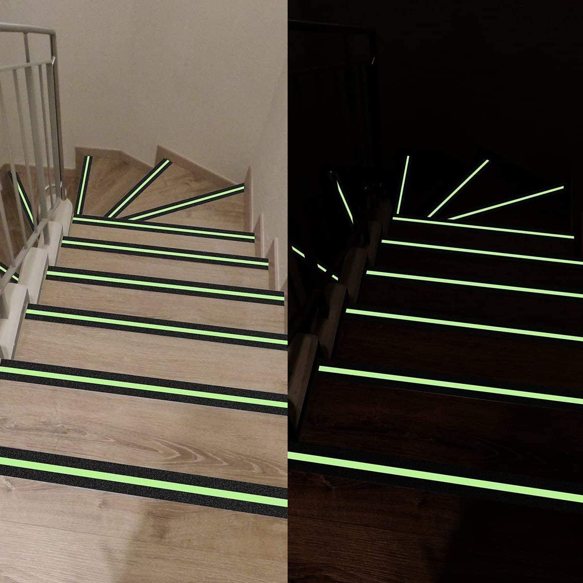 Glow in Dark Anti Slip Stair Tape 2in x16ft Grip