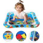 Inflatable Baby Water Play Mat Leak-Proof Tummy Time Toy
