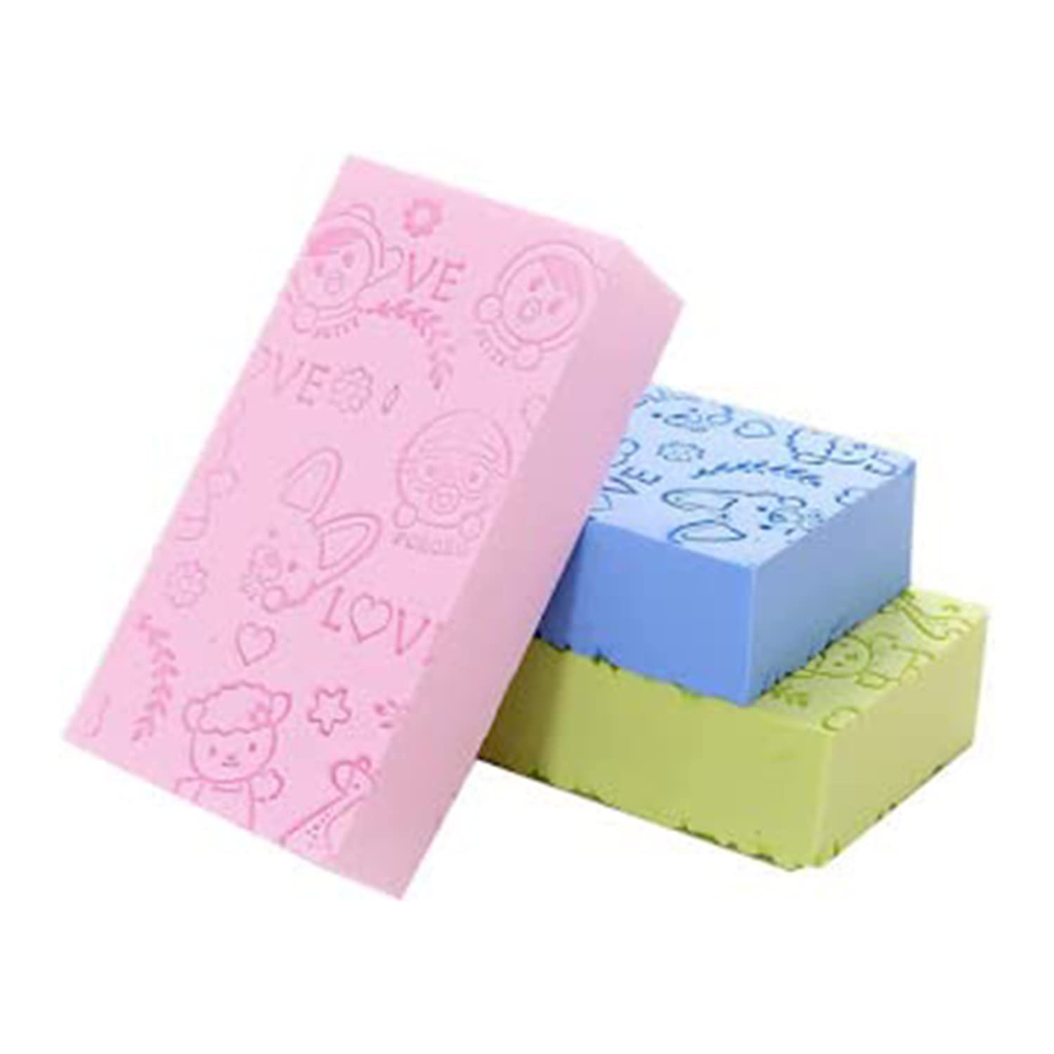 Japanese PVA Bath Sponge Exfoliating Body Scrubber