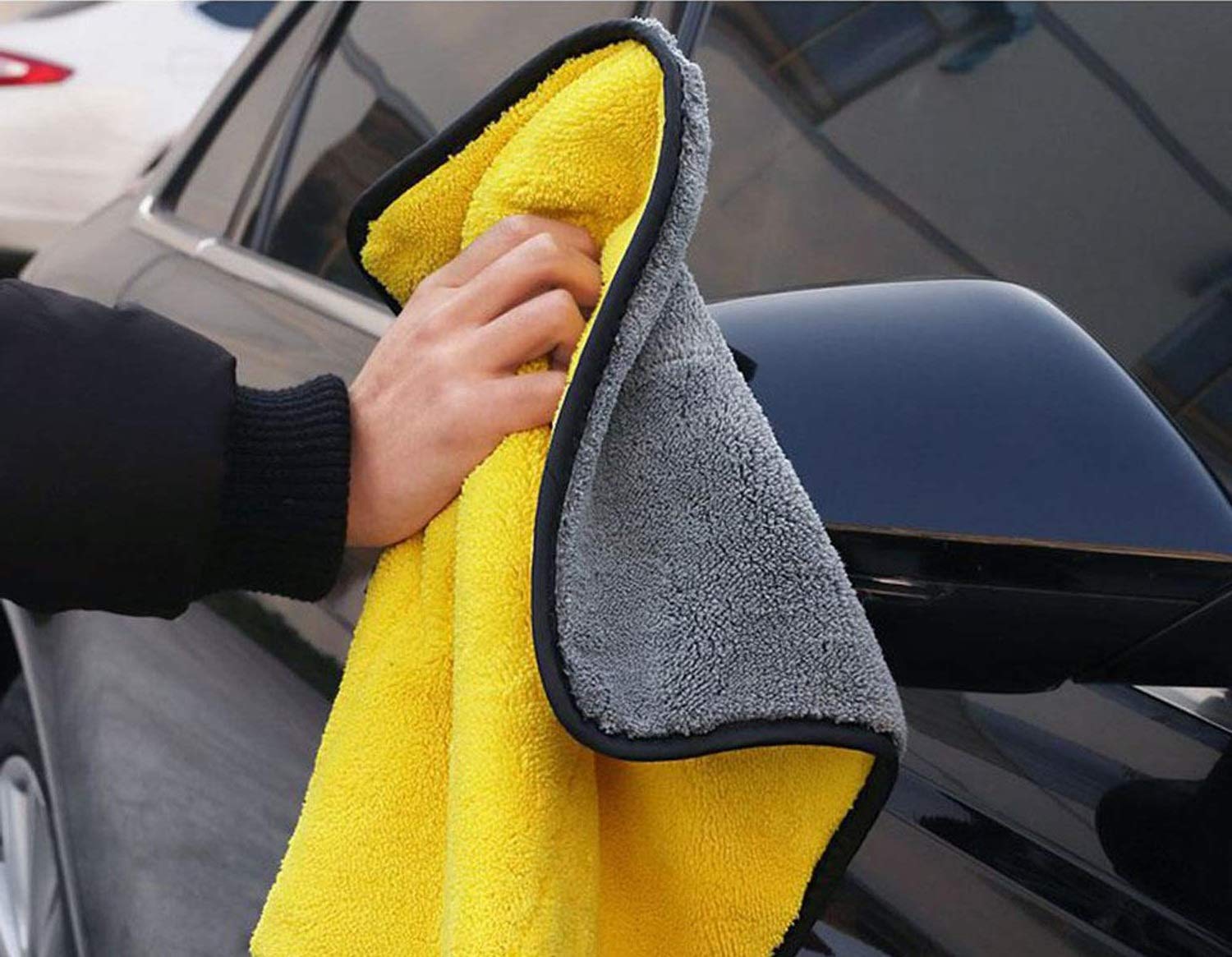 Heavy Microfiber Car Cleaning Cloth Lint-Free 40x40cm