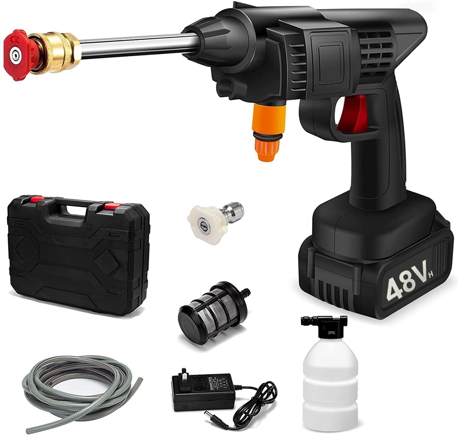 Wireless 48V High Pressure Washer Gun | Bike & Garden Clean