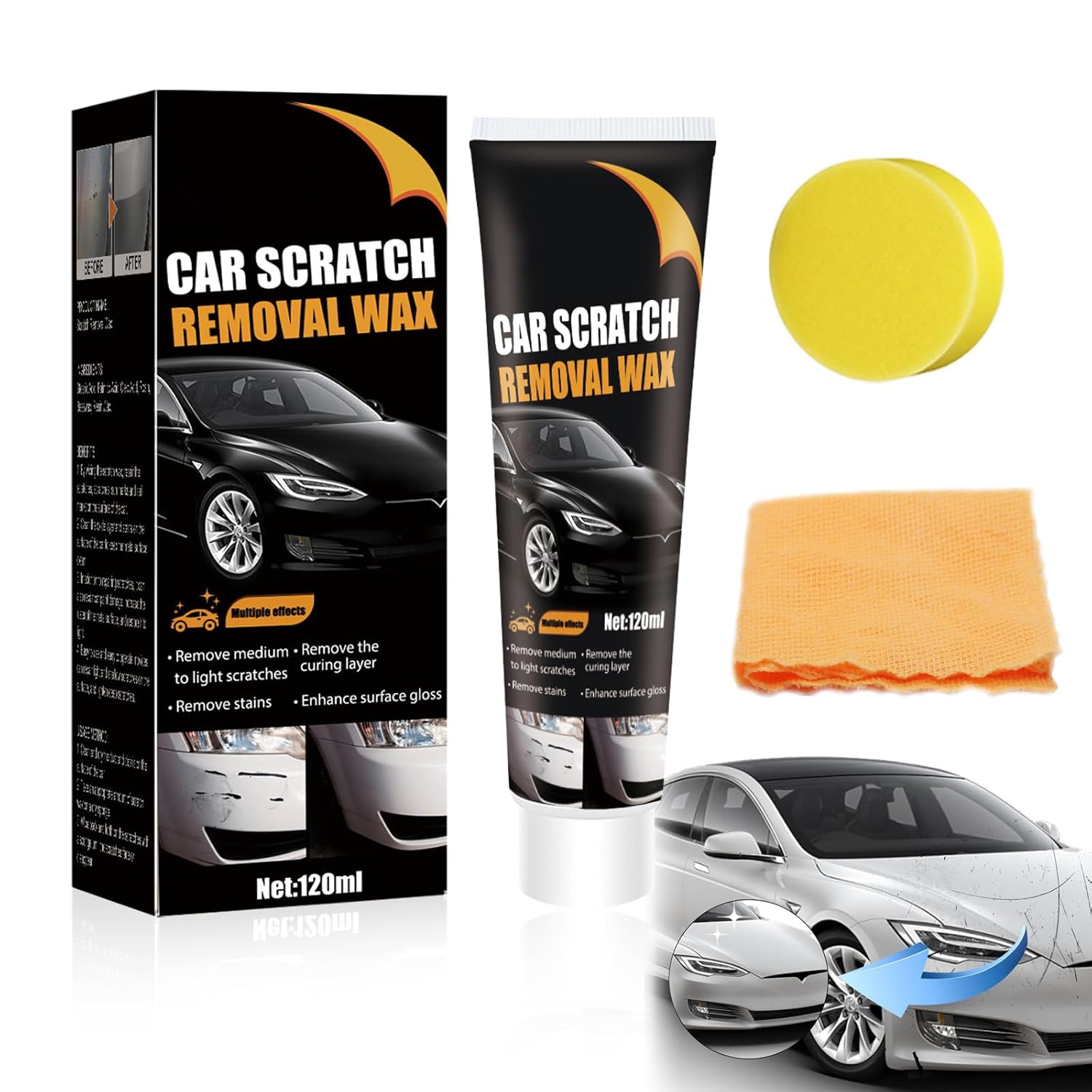 Paint Renovator Scratch Remover Car Body Repair Cream